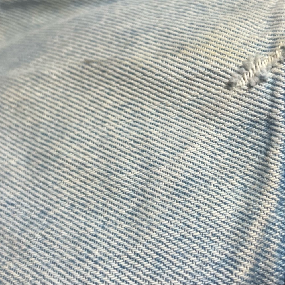 Levi's Multicolor Patchwork Jean Jacket L - image 9